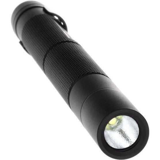 Nightstick Mini-TAC aluminum LED flashlight, black.
